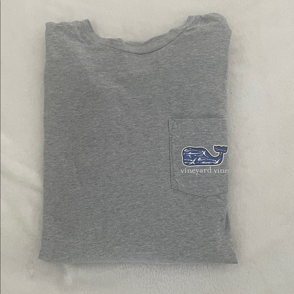 Vineyard Vines Gray Long Sleeve Tee - Picture 7 of 7